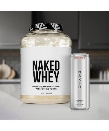 NAKED Whey Protein Powder 2LB (Unflavored) + Casein Protein Powder 2LB (30 Servings) GMO-Free Gluten Free Soy Free Preservative Free - Buy Online on GoSupps.com