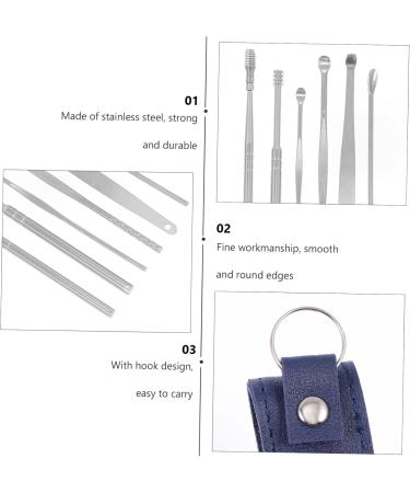 FRCOLOR 3 Sets Ear Picking Tool - Sturdy Ear Wax Spoon & Ear Cleaner - Effective Ear Wax Removal Accessories for Home Use - Buy Online on GoSupps.com
