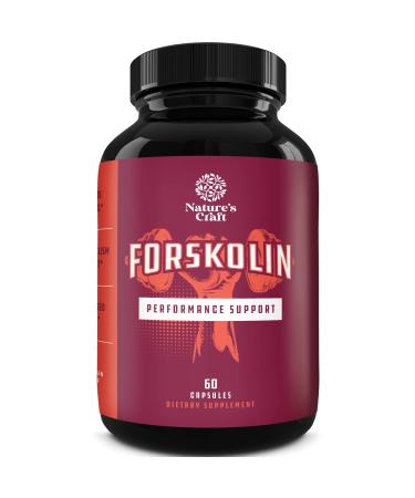 Max Strength Forskolin Weight Loss Supplement for Men and Women - Fast Acting Diet Pills Natural Appetite Suppressant Potent Fat Burner Builds Muscle Boosts Energy 60 Veggie Capsules