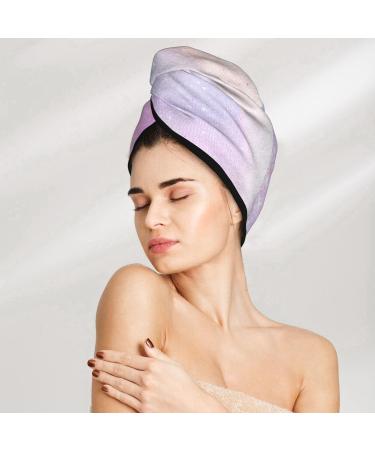 Rainbow Hair Towel Wrap - Quick Drying Hair Turban with Button - Ultimate Hair Drying Solution - Buy Online on GoSupps.com