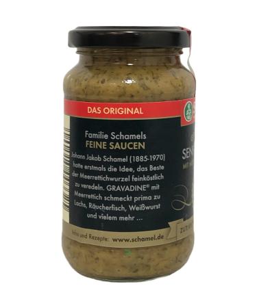 Schamel Mustard-Dill Sauce Gravadine with Horseradish 3-Pack (3x140ml) - Gourmet Condiment for International Shipping - Buy Online on GoSupps.com