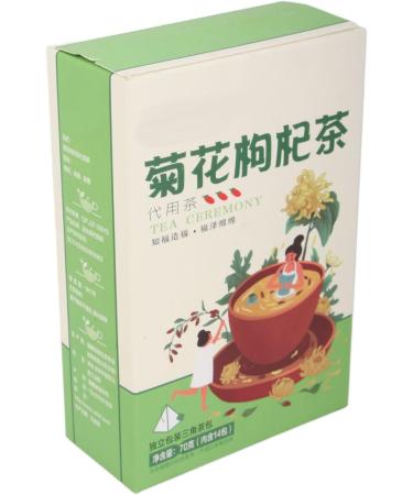 14 Packs Tea Chrysanthemum Wolfberry Flower Leaves Rock Sugar Triangle Bag for Home Office - Buy Online on GoSupps.com