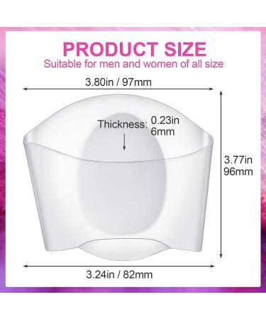 PAGOW 4 Pcs Reusable Gel Arch Support Sleeves - Foot Pain Relief for Plantar Fasciitis and Heel Spurs - Soft Silicone Inserts for Men and Women - White - Buy Online on GoSupps.com