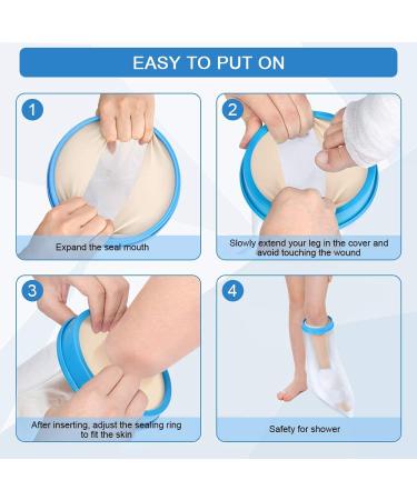 Haofy Waterproof Plaster Protection for Kids - Shower Cover for Plaster Casts & Leg Injury - Buy Online on GoSupps.com