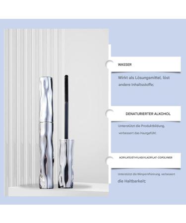 Masoog Lengthening Mascara Lengthening Waterproof Cosmetic 35G Erase Resistant Mascara for Curved Eyelashes - Buy Online on GoSupps.com