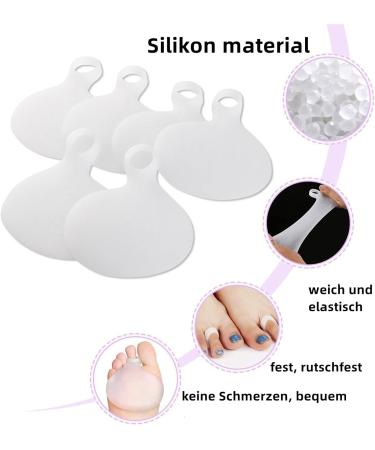 4 Original Gel Pads Set - Metatarsalgia Pain Relief Insoles for Quick Comfort | International Shipping Available - Buy Online on GoSupps.com