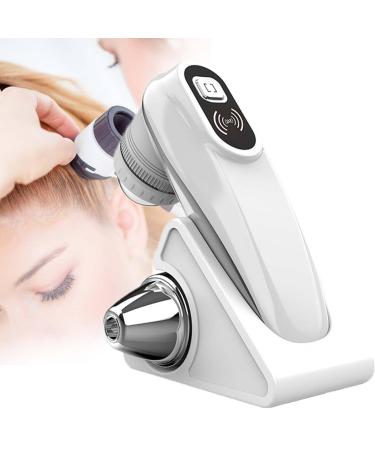 Analyseur de Poils de Peau d tecteur de follicules pileux du Cuir chevelu sans Fil Objectif 50x/200x pour Salon de beaut Domicile Centre de Soins capillaires