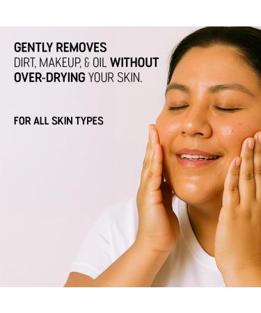 CannaSmack Cleansing Oil - Gentle Daily Face Cleanser & Makeup Remover with Hemp Seed Argan & Rosehip - Hydrating Non-Drying Formula for All Skin Types 4 oz - Buy Online on GoSupps.com