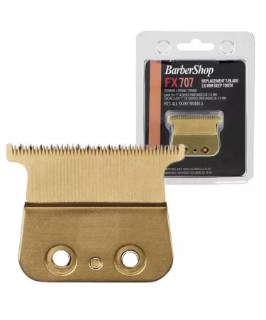 Premium Fx Replacement Gold Blade Set for BaBylissPRO Trimmer FX787 FX726 FX707