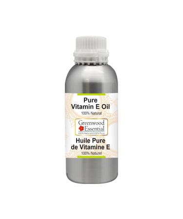 Greenwood Essential Pure Vitamin E Oil Pure Therapeutic Grade for Hair Skin & Aromatherapy 630ml (21 oz)