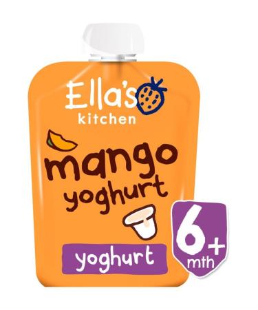 Ella's Kitchen Mango Yummy Yoghurt Greek Style from 6+ Months 90g