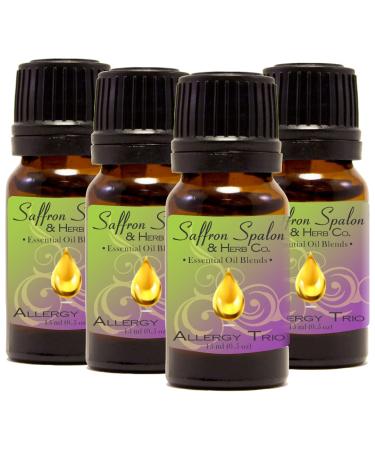 Allergy Trio Essential Oil Blend 100% Pure & Natural Aromatherapy (4)