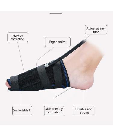 JHGCCL Toe Separators Gel Sleeves - Big Toe Alignment Valgus Corrector with Adjustable Air Pressure - Day and Night Foot Support for Treatment and Prevention - Buy Online on GoSupps.com