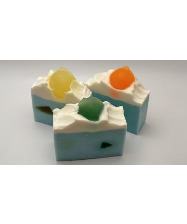 Fruity as Yuzu- Handmade-Cold Process Soap-4 to 5 oz-Luxurious Bar (per 1 Bar)