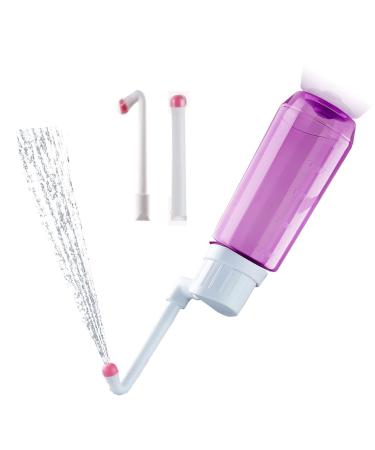 Brigtviee Po shower 500ml vaginal shower pop mode with double nozzle portable bidet Peri Bottle Intimate shower puerperium woman mobile bidet portable bidet hand bidet & travel