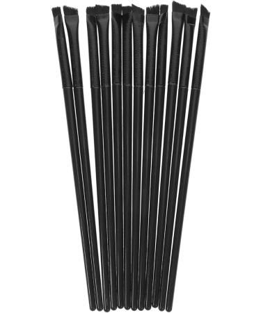 Baluue 60 Pcs Eyeliner Brush Eye Shadow Brush Makeup Eyeliner Brush Makeup Eyeshadow Brow Brush Black  - Buy Online on GoSupps.com