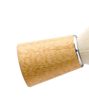 Magideal Men's Razor Brush - Nylon Synthetic Bristles & Bamboo Grip | Perfect Gift for Dad Men & Friends - Buy Online on GoSupps.com