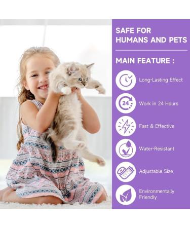 1 Pack Natural Protection Repellent Collar for Cats Cat Repellent Treatment Adjustable Cat Repellent Collars Water Resistant Repellent Collar for Cats Pink - Buy Online on GoSupps.com