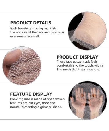 Buy GALPADA 100pcs Gauze Mask Facial Tissue - Pure Cotton Korean Style | International Shipping Available - Buy Online on GoSupps.com