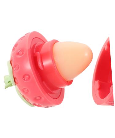minkissy Strawberry Lip Balm Hydrating Moisturizer for Women Girls Portable Formula with Sweet Scent for Daily Use Reduces Lip Wrinkles and Enhances Elasticity - Buy Online on GoSupps.com