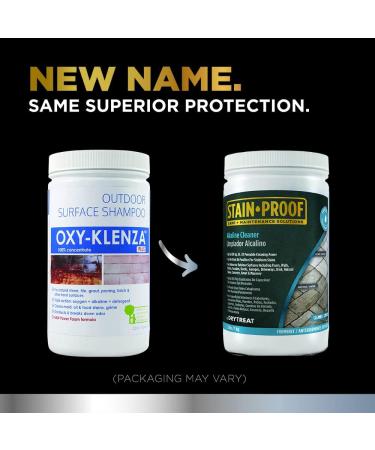 Dry-Treat Stain Proof Alkaline Cleaner - 2.2 lb | Triple-Action Formula for Tough Stains | Stone, Grout, Brick, Floors, Patio & More - Buy Online on GoSupps.com