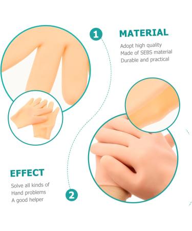 FRCOLOR 3 Pairs Moisturizing Gloves Moisturizing Hand Gloves Dry Hand Gloves Hand Care Treatment Grade Fingerless Gloves Hands Night Sleeping Gloves Beauty Mask Spa Sebs Hand Cream Women's - Buy Online on GoSupps.com