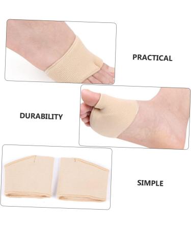 FRCOLOR 4pcs High Heels Forefoot Pad - Silicone Elasticity Half Size Cushion for Ultimate Comfort - Buy Online on GoSupps.com