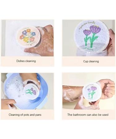 3pcs/ Pack Magical Cotton Dishwasher Sponge - Buy Online on GoSupps.com