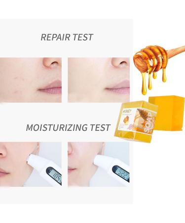 Turmeric Honey Soap Turmeric Soap for Face and Body Turmeric Honey Soap for Dark Spots Sensitive Skin Acne Reduction Washing Essentials. - Buy Online on GoSupps.com