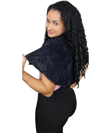 Microfiber Shoulder Towel & Cape - Hair Bleach-Proof | Ultimate Protection for Hair Color Treatments - Buy Online on GoSupps.com