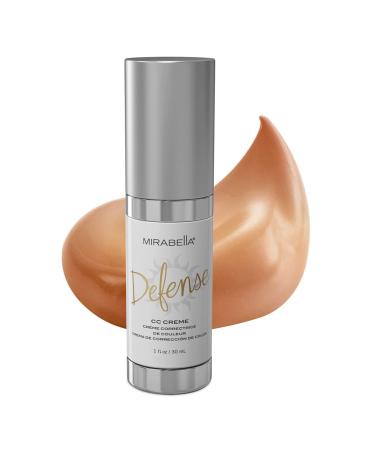Mirabella CC Cream  Medium - Hydrating Soothing Full Coverage CC Cream with SPF 20 & Oil Control - Includes Vitamin E  Squalane  and Avocado Oil to Moisturize - For All Skin Types