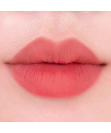 AMUSE Dew Velvet Lip Tint 06 LIVELY ROSE 0.14 oz - Transfer-proof Semi-Matte Lipstick with Fresh Dewy Finish - Vegan Korean Makeup - Buy Online on GoSupps.com