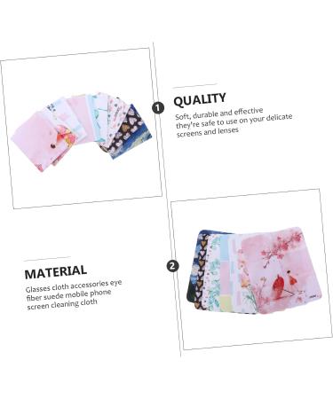 FOMIYES 40 Pcs Eyeglasses Cleaning Cloth - Premium Lens & Phone Screen Wiping Cloths for Crystal Clear Vision - Buy Online on GoSupps.com