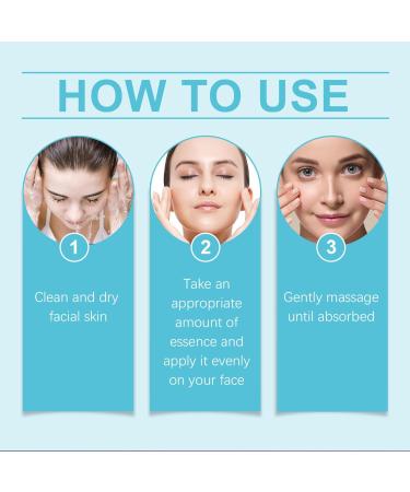 Vitamin B5 Hyaluronic Acid Serum - Face Serum - Dark Spot Correcting Glow Serum for Bright - Dark Spot Correcting Glow Serum Skincare Face Serum for Women - Anti Wrinkle Nourishing - Buy Online on GoSupps.com