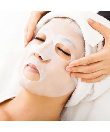 100pcs Disposable Pure Cotton Face Mask Sheets - Ultra-Thin DIY Cosmetic Care for Glowing Skin - Buy Online on GoSupps.com
