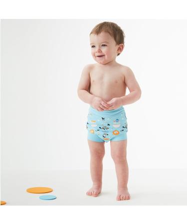 Splash About Happy Nappy Reusable Swim Nappy Noah's Ark 2-3 Years | Baby & Toddler - Buy Online on GoSupps.com