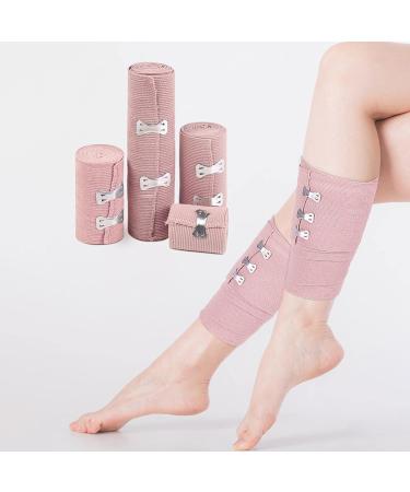 LEAQU Ankle Bandage Universal First Aid Elastic Bandage Skin-friendly Shock-absorbing XL - Buy Online on GoSupps.com