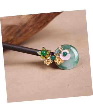 Ipetboom Hairpin Hair Claw Clips for Girls Hair Accessories for Women Wedding Bride Headpieces for Wedding Chinese Hair Accessories Chignon Pin Chopsticks Xiuyu Folk-custom Safety Button - Buy Online on GoSupps.com