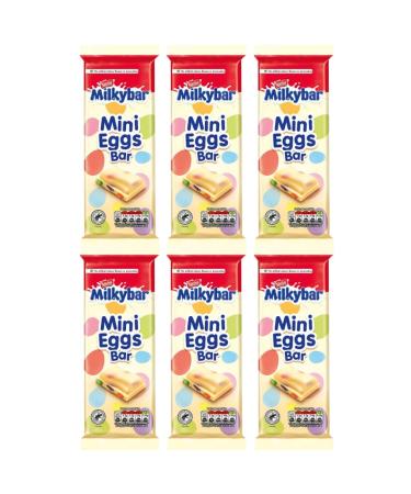 Chocolate Bundle With Milkybar Mini Egg Block Bar 100g (6 Pack)