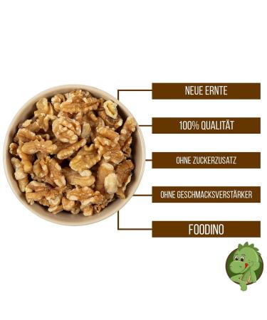 Buy Natural Walnut Kernels from Chile - Untreated Non-GMO Ideal for Recipes | Foodino (1kg - 5kg) - Buy Online on GoSupps.com