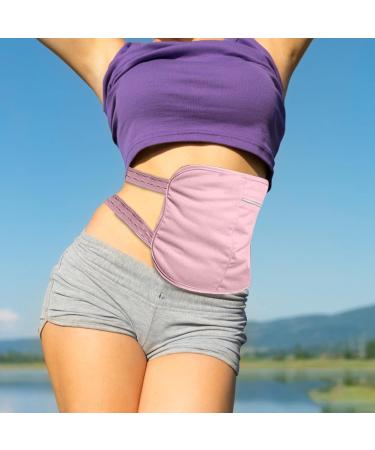 Castor Oil Pack Compress | Cotton Pack Wrap Elastic Castor Oil Wrap Sleep Aid Pack Less Mess Heatless Reusable for Liver Shakven Pink - Buy Online on GoSupps.com