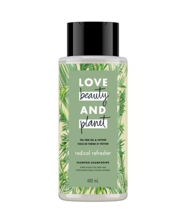 Love beauty and planet tea tree oil & vetiver shampoo 400ml (1 battles)