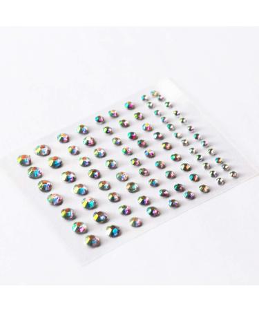 Kilofly 8 Sets Temporary Eye Tattoo Stickers with Crystal Gem Liners - Makeup Transfer Set - Buy Online on GoSupps.com
