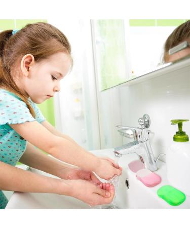 240 Soap Leaves in Portable Plastic Box | Travel-Friendly Disposable Soap | Ideal for On-the-Go Hygiene - Buy Online on GoSupps.com