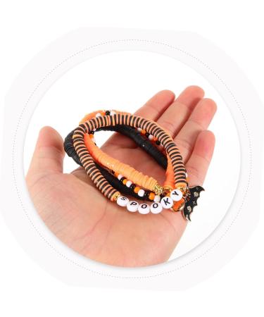 ABOOFAN 1 Set Charm Bracelets Party Jewelry Bracelets Aesthetic Bracelet for Women Decor Beads Elastic Bracelet Beaded Bracelet Wrist Jewelries Bead Bracelet Polymer Clay Miss Letter - Buy Online on GoSupps.com