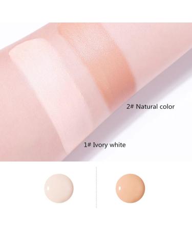 Mushroom Head Air Cushion CC Cream 15ml - Full Coverage Concealer for Natural Nude Makeup - Oil Control & Moisturizing BB Cream Foundation (1#Ivory White) - Buy Online on GoSupps.com