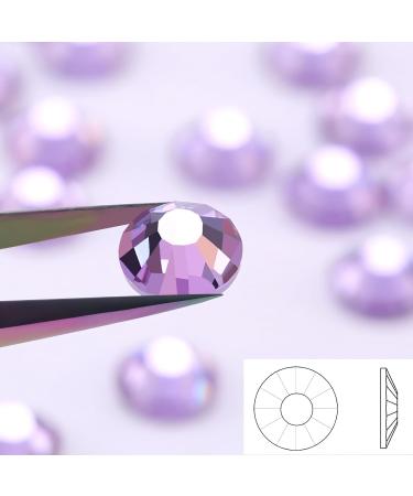 Yhmq 2160pcs Rhinestones & Nail Crystals Amethyst SS20 (4.6mm & 4.8mm) for Stunning Nail Art - Buy Online on GoSupps.com