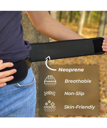 Premium Ischias Belt for Back Pain Relief | Sciatica Support - Adjustable Unisex Design (2 PCS) | Janenisa - Buy Online on GoSupps.com