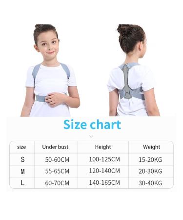 ZCLNYVGJ GUOWGANG Support Belt Adjustable Back Posture Corrector Clavicle Spine Back Shoulder Lumbar Posture Correction (Color : Blue Size : Medium) (Gr L) - Buy Online on GoSupps.com