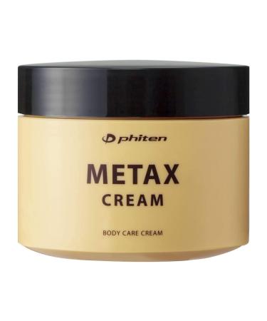 Phiten Metax Massage And Skin Care Cream - Muscle Rub For Leg, Shoulder, Foot, Back, Joint or Neck Strain - Muscle And Joint Support Body Care Cream Unscented 8.82 Ounce / 250 g